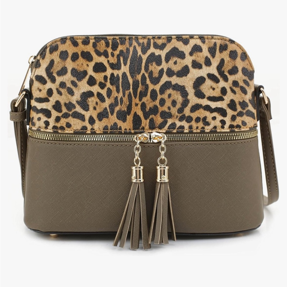 Cheetah print purse